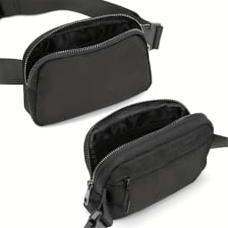 Men's Cross-Body Bag with Multi-Layered Pockets, Adjustable Shoulder Strap, Business Single-Shoulder Bag