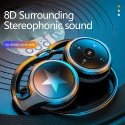 TWS Sport Headphone Wireless Bluetooth 8D Surround Heavy Bass Hifi Music Bluetooth Earphones With Mic Support FM/TF Card