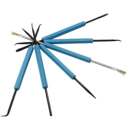6-Piece Soldering Aid Kit PCB Cleaning and Maintenance Tools Repair and Soldering Aids Circuit Board Soldering Accessories