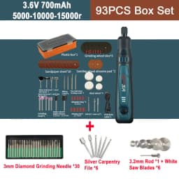 5000-20000r 4.2V Engraver Electric Drill Mini Grinder Engraving Pen Drilling Machine Cordless Rechargeable Micro Rotary Tool Kit
