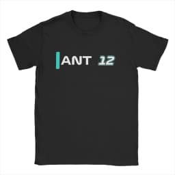 Andrea Kimi Antonelli Smoking and Drinking Beer T-Shirts for 100% Cotton T Shirt Short Sleeve Tee Shirt Plus Size Clothes