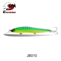 ESFISHING Jerkbait Minnow Lure 11cm 14g Dive 0-2.2m Floating Leurre Souple Hard Bait Peche Fishing for Perch Pike Bass