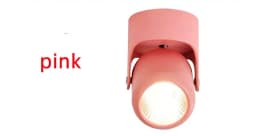 Dimmable Macaroon 180°Rotation Surface Mounted LED Downlight 10W15W20W24W COB Ceiling Lamp AC85~265V Spotlight Indoor Lighting