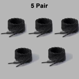 Fancy Lace 2.9CM Width Flat Shoelace for Sneakers Shoelaces for Women Casual Shoes Black White Shoe Laces Accessorices