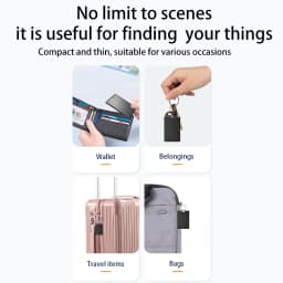 1pack Android Wallet Tracker Card Tracker Tag,Works with Google Find Hub App (NOT for IOS or Huawei),Waterproof for Keys Luggage