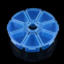 1pcs 7Grids/8Grids PP Storage Jewelry Box Detachable Plastic Storage Box for Beads Earring Pendant Jewelry Accessories Storage
