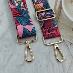 Fashionable and minimalist printed shoulder strap, adjustable and replaceable bag strap, portable luggage accessories