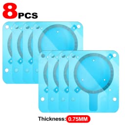 10-1PCS Strong Magnetic Ring Wireless Charging Magnet Circle Sticker Metal Magnet Plate Sheet for Magsafe IPhone 17 16 15