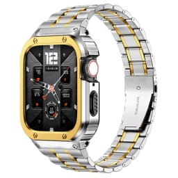 Stainless Steel Strap+Case For Apple Watch Band 49mm 45mm 44mm (not watch) bracelet Bumper Cover iwatch serie 4 5 SE 6 7 8 Ultra