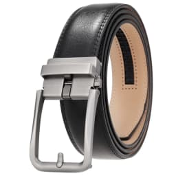Plyesxale Real Leather Belts For Men Mens Belts Luxury Ratchet Dress Belt With Automatic Buckle Retro Waist Strap Male B1094