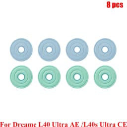 Accessories For Dreame L40 Ultra AE/ Dreame L40s Ultra CE/ Dreame D20 Ultra Cleaner Main Side Brush Fish Scale Microfiber Cloth