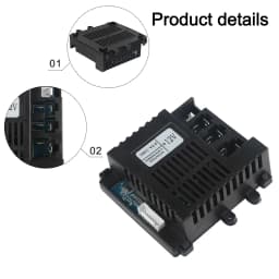 DR01 V2.6 12V Children's Electric Vehicle Receiver Remote Control For Kids Electric Car Replacement Parts 2.4G Remote Control