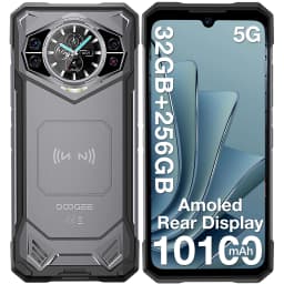 DOOGEE S200 Rugged Phone 48GB + 256GB Dimensity 7050 6.72" 120Hz Display 100MP Camera 10100mAh Battery NFC Android 16 Smartphone