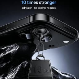 NNBILI 2Pcs For IPhone 18 Pro Max Camera Lens Protector - Premium 9H Tempered Glass With Strong Adsorption Case-Friendly Design