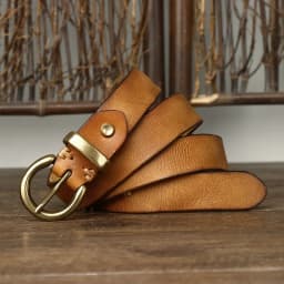 2.8CM Thick Genuine Leather Belt For Women Pin Copper Buckle Retro Cowhide Full Match Casual Jeans Women Belts Female Quality