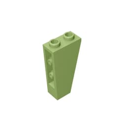 Gobricks GDS-864 Slope, Inverted 75 2 x 1 x 3 compatible with lego 2449 children's DIY Educational Building Blocks Technical