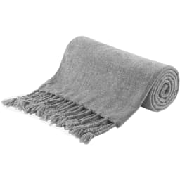 Battilo Chenille Throw Blanket With Fringe Tassels Decorative Lightweight Sofa Blanket Soft Cozy Knit Throws for Spring Decor