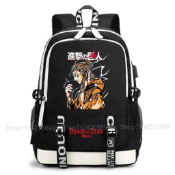 Attack on Titan Backpack Anime Mochila Student School Bag Boys Girls Gift Casual Daily Travel Rucksack
