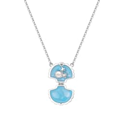 2026 Original 925 Sterling Silver Planet Necklace Love Heart Zircon Inlaid Romantic Fashion Fine Jewelry Party Gifts for Women