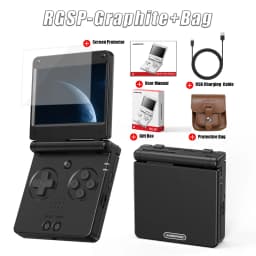 Anbernic RGSP 64 Bit Retro Handheld Game Player 16G Built-in Linux System Foldable 3.4 Inch IPS Screen Retro Game Console RG SP