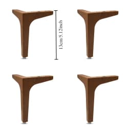 4Pcs 10cm Chinese Style Metal Coffee Table Legs Furniture Sofa Legs Bed Chair Desk Dresser Bathroom Cabinet Replacement Feet