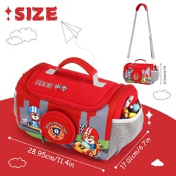 Figures Storage Bag Storage Carrying Case for Toniebox Organizer Case Storage Holder Box for Tonies Characters & Audio Player