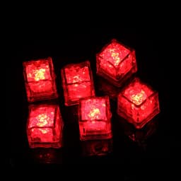 LED Ice Light Glowing Ice Cubes Touch Sensitive Lights Bar Atmosphere Light Lighting In Water For Juice Wine Drinking Glass