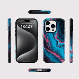 Fcicicase For Magsafe Phone Case for iPhone Air 17 16 15 14 13 12 11 Pro Max Magnetic Wireless Charge Painting Pattern Cover