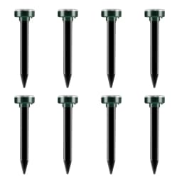 1/2/4/8 Solar Powered Ultrasonic Sonic Mole Pest Rodent Repeller Repellent Yard Outdoor Lamp Backyard Farmland Mouse Repeller