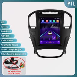 Carplay Android 13 Auto Car radio For Opel Insignia Buick Regal 2009-2013 multimedia player 9.7"7862 Head Unit GPS Stereo Audio