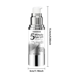HISENRAIN Under Eye Cream, Caffeine & Retinol, Anti-Aging, 5 Minutes Lifting Effect, Dark Circles, Puffiness, Wrinkles.