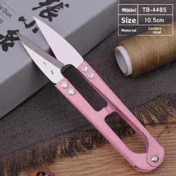 FLYSAND Fishing Scissors Multicolor Trimming Sewing Scissors Nippers U Shape Clippers Yarn Stainless Steel Embroidery Craft
