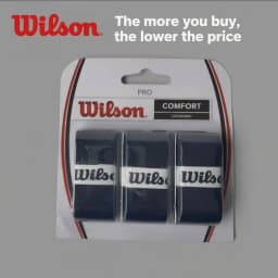 Wilson Tennis Racket Overgrip Sweat Band Absorption Grip PU Badminton Racket Handle Grip Tennis Griptape Padel Racket Grip