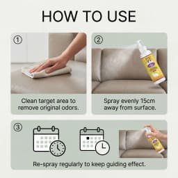 Cat Repellent Spray Indoor Outdoor Stop Sofa Scratching Urine Marking Long Lasting Furniture Protector Pet Deterrent Spray 100ml