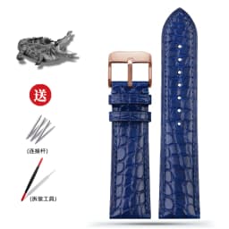 Alligator Watch Strap 12mm 14mm 15mm 16mm 17mm 18mm 19mm 20mm 21mm 22mm Black Brown Blue Crocodile Skin Watchband for Any Brands