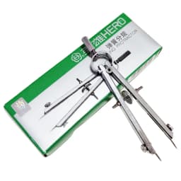 PHYHOO Professional Divider Spring Calipers Compass Protractor Jewelry Tool for Solid and Plane Precis