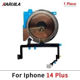 Wireless Charging NFC Chip Coil With Sticker & Power Button & Volume Button Flex Cable For iPhone 15 14 Plus 13 Mini 12 Pro Max