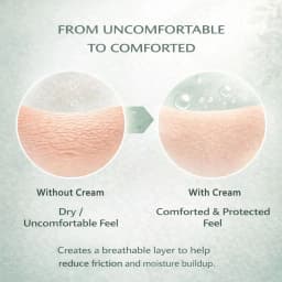 Skin Fold Soothing Cream Intertrigo Relief Helps Support Skin Comfort Moisture Friction Protection Fast-Drying Non-Greasy Smooth