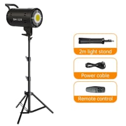 135W Photography LED COB Video Light  Daylight-Balanced Sun Lamp for Portrait Flash Studio Accessories Youtube Live