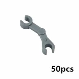 Compatible 63868 92280 60478 18649 MOC Part Assemble Plate Special 1x2 with Handles Thin Brick Clip DIY Building Block Kid Toy