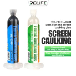 RELIFE Mobile Phone Curved Screen Caulking Glue RL-035B For Border Sealing Waterproof Glue Can Be Used With Glue Gun
