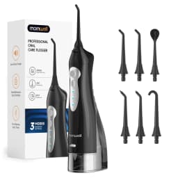Water Floss D52 Portable Water Flosser USB Rechargeable Oral Water Jet Floss Tooth Pick 4 Jet Tip 300ml 3 Modes Teeth Clean