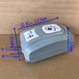 Portable Mini Diaphragm Vacuum Pump for Filtration Liquid Sampling Gas Collection Oil-Free Pressure Pump Microfiltration Pump