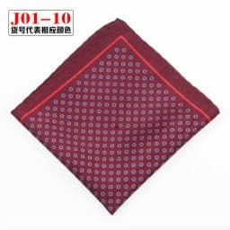 Men Pocket Square Print Real Satin Small Square Scarf Gentleman Business Suit Shirt Chest Scarf Handkerchief 24*24cm