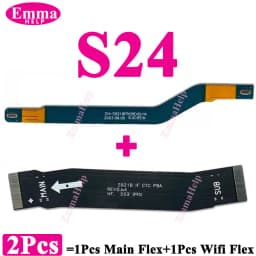 2pcs Motherboard Connect Flex For Samsung Galaxy S20 S21 S22 S23 S24 Plus Ultra Wifi Signal Connect Mainboard Flex Cable