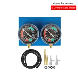 for 2/4 Cylinder Motorcycle Carburetor Carb Synchronizer Kit Ignition Tester Balancer Test Gauges Set Motorbike Diagnostic Tools