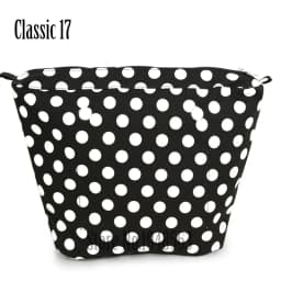 TANQU New Colorful Waterproof Inner Lining Insert Zipper Pocket for Classic Mini Obag Canvas  Inner Pocket for O Bag