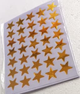 10 Sheets/pack Star Series Decorative Stickers DIY Stationery Paper Stick Label for Scrapbooking Album Diary Decoration