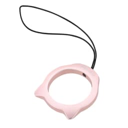 Super Light Aluminum Alloy Cute Finger Ring Phone Lanyards Strap Keychain Lanyard for Keys
