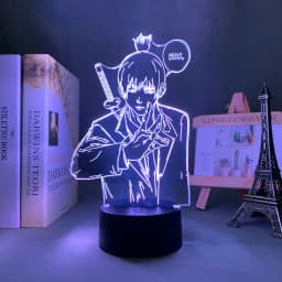 3d Led Lamp Anime Chainsaw Man for Bedroom Decoration Nightlight Kids Birthday Gift Manga Chainsaw Man Led Night Light Bedside